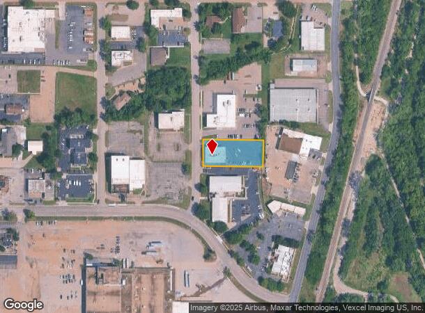  3410 Sw Van Buren St, Topeka, KS Parcel Map