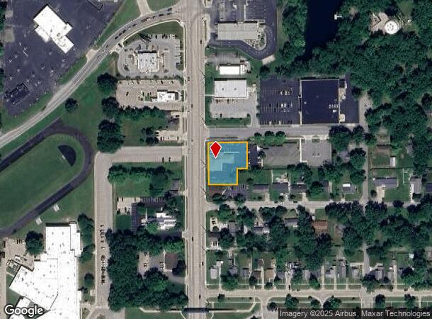  1755 Fulton St, Elkhart, IN Parcel Map