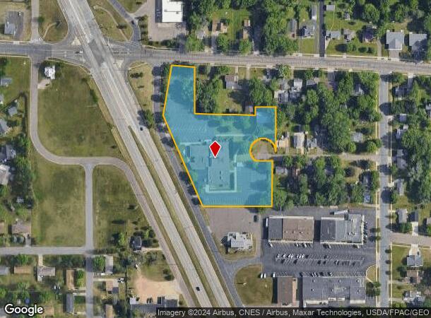  1825 N Clairemont Ave, Eau Claire, WI Parcel Map