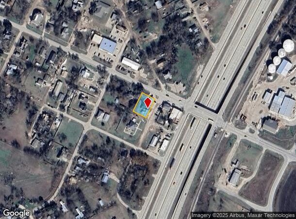 201 W 3Rd St, Eddy, TX Parcel Map