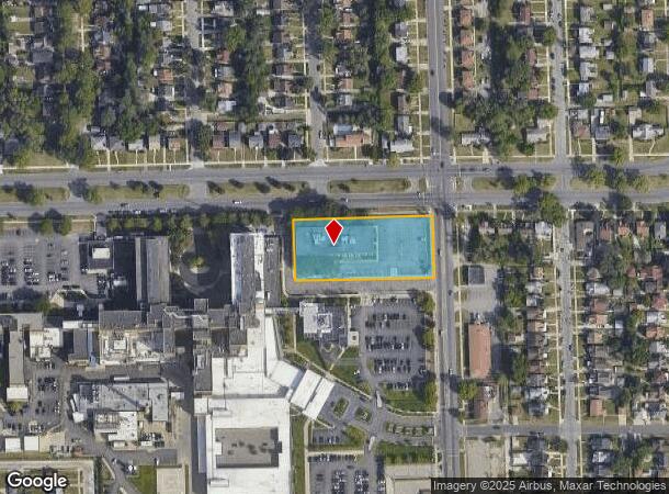  6001 W Outer Dr, Detroit, MI Parcel Map