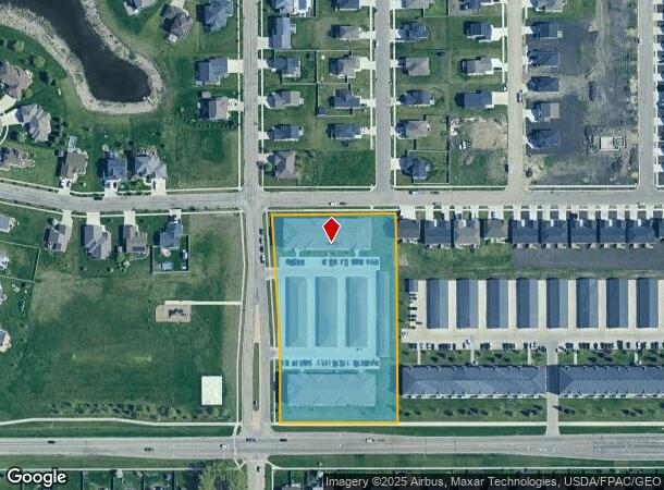 3880 16Th St S, Moorhead, MN Parcel Map