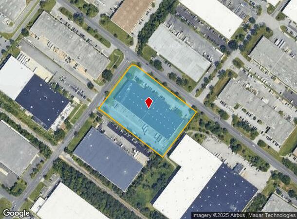 8291 Patuxent Range Rd, Jessup, MD Parcel Map