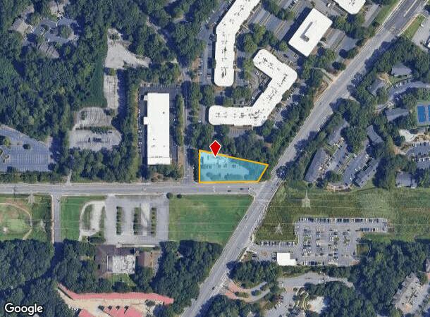  7820 Roswell Rd, Atlanta, GA Parcel Map