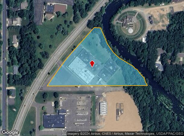  705 Keller Ave S, Amery, WI Parcel Map