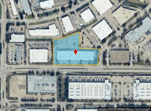 885 E Collins Blvd, Richardson, TX Parcel Map