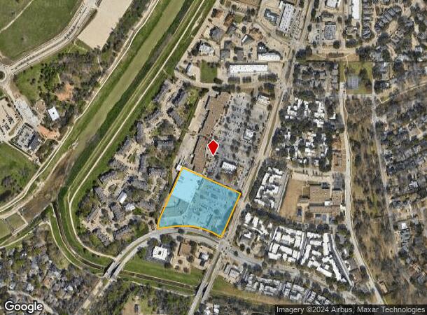  3150 S Hulen St, Fort Worth, TX Parcel Map