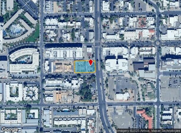  6940 E 1St St, Scottsdale, AZ Parcel Map