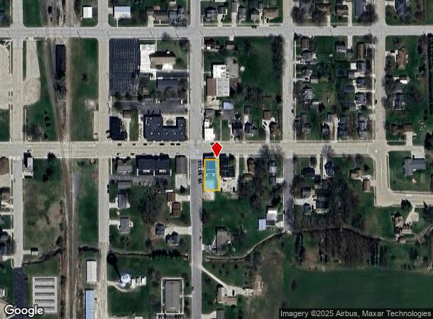  245 W Main St, Hilbert, WI Parcel Map