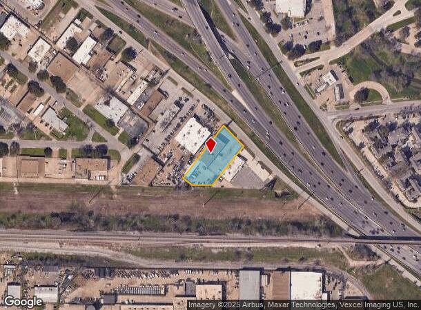 7017 John W Carpenter Fwy, Dallas, TX Parcel Map