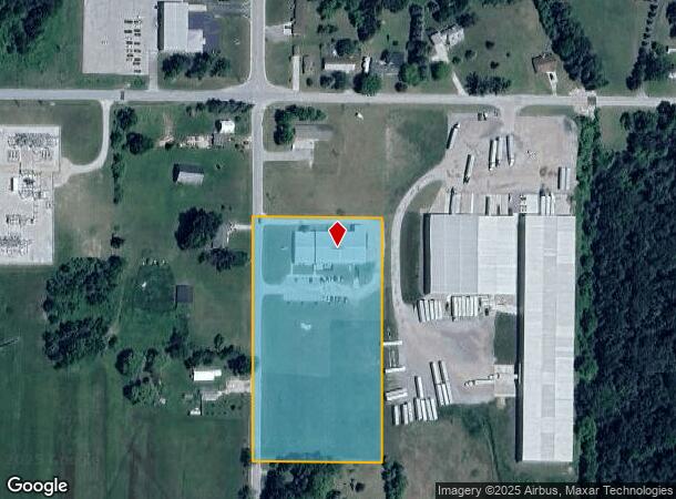  4980 N Dickenson Rd, Coleman, MI Parcel Map