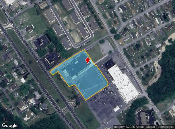 28587 Dupont Blvd, Millsboro, DE Parcel Map