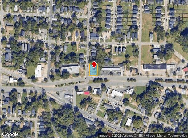  1401 New Bern Ave, Raleigh, NC Parcel Map