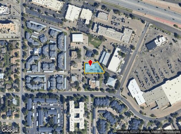  4620 71St St, Lubbock, TX Parcel Map