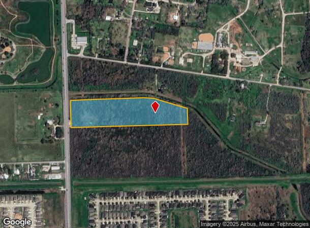 133 County Road 133, Alvin, TX Parcel Map