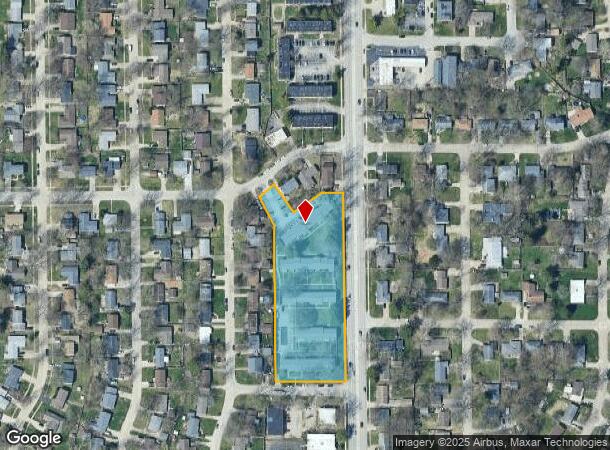  1003 S Mattis Ave, Champaign, IL Parcel Map