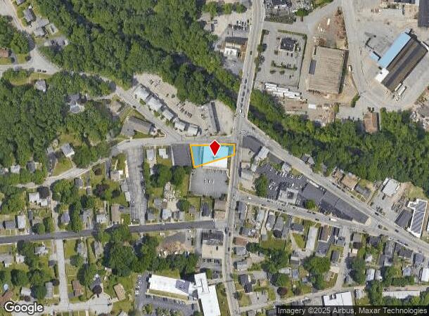  989 Main St, West Warwick, RI Parcel Map