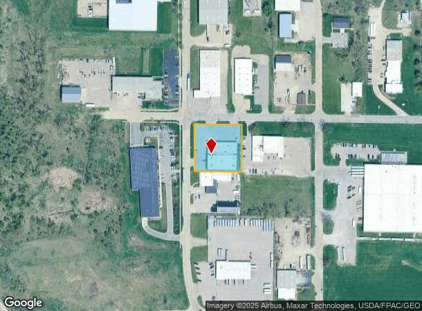 2715 12Th St Sw, Cedar Rapids, IA Parcel Map