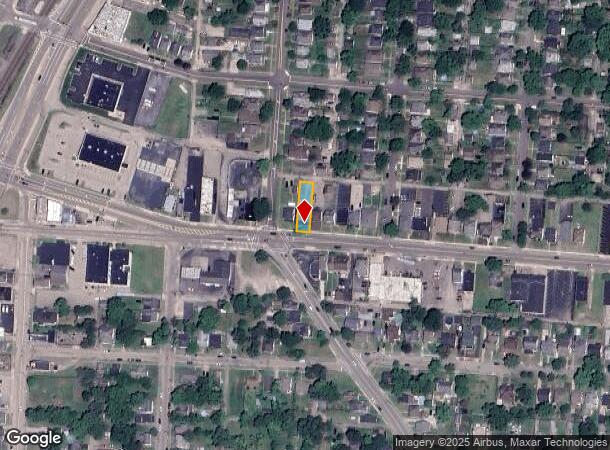  2005 Central Ave, Middletown, OH Parcel Map