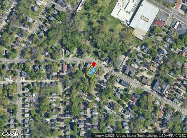  540 Crosby St, Akron, OH Parcel Map