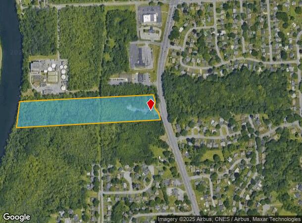 7767 Oswego Rd, Liverpool, NY Parcel Map