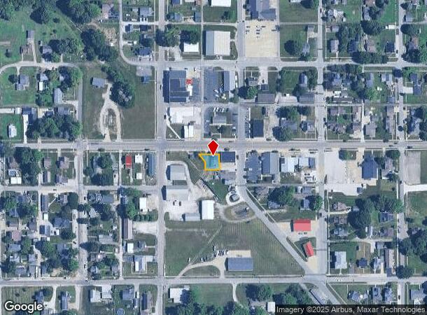 105 E Sigler St, Frankton, IN Parcel Map
