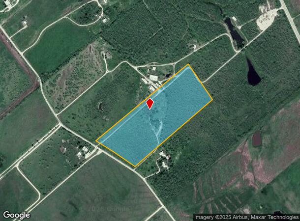  4921 Se River Rd, Martindale, TX Parcel Map