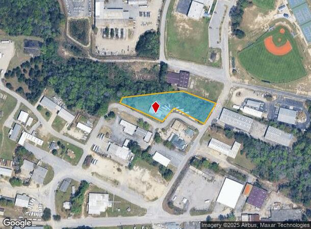 1101 Carolina St, West Columbia, SC Parcel Map