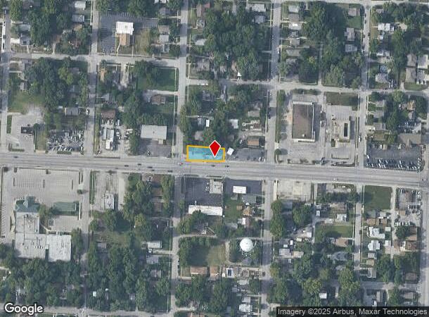  1003 N Liberty St, Independence, MO Parcel Map