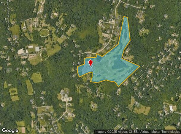  84 Hillside Ave, Rehoboth, MA Parcel Map