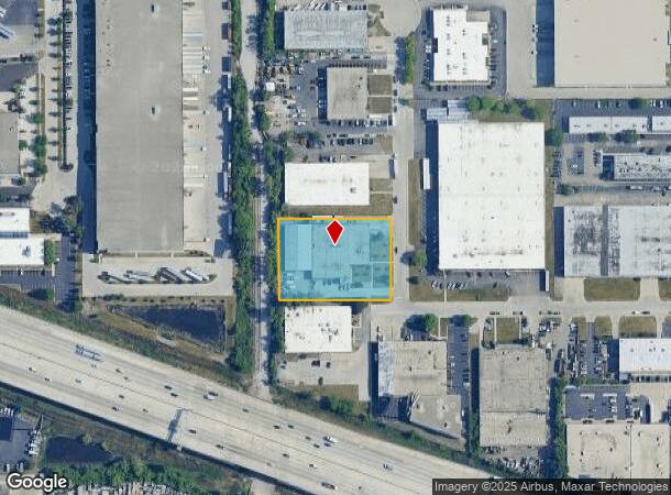  2190 Oxford Rd, Des Plaines, IL Parcel Map