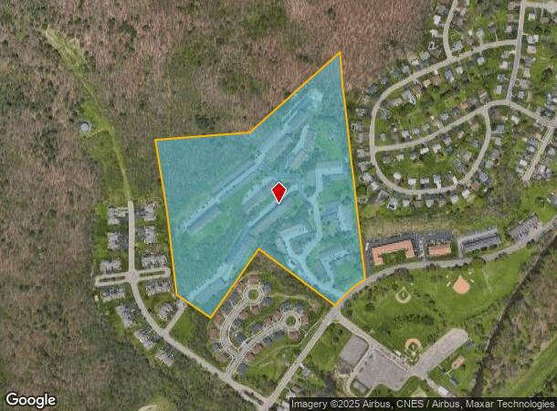  401 Glendale Dr, Endicott, NY Parcel Map