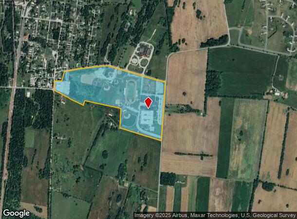 Flowing Springs Rd, Shenandoah Junction, WV Parcel Map