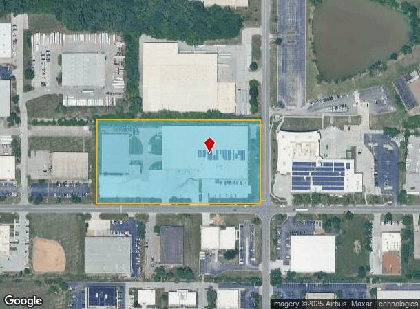  16002 W 110Th St, Lenexa, KS Parcel Map