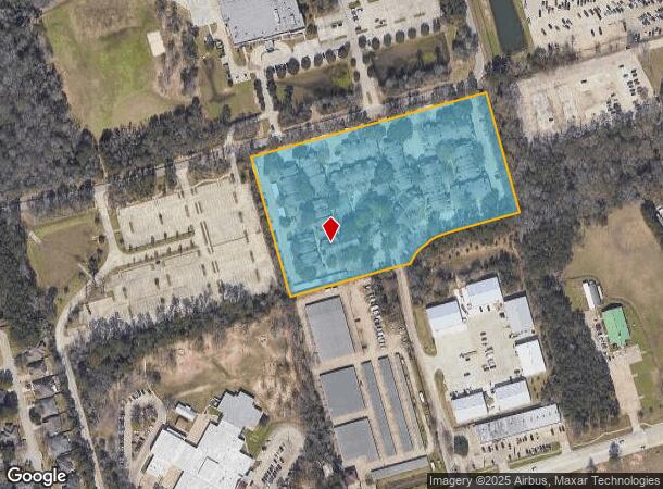  808 Gladstell Rd, Conroe, TX Parcel Map