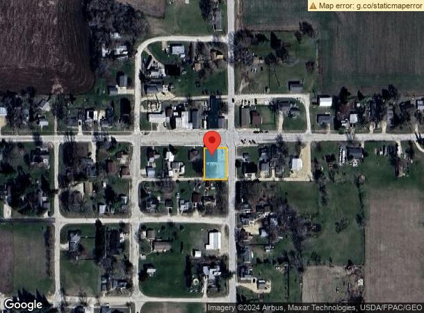  100 S Locust Ave, Prairieburg, IA Parcel Map