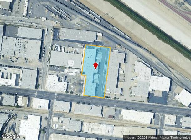  4575 District Blvd, Vernon, CA Parcel Map