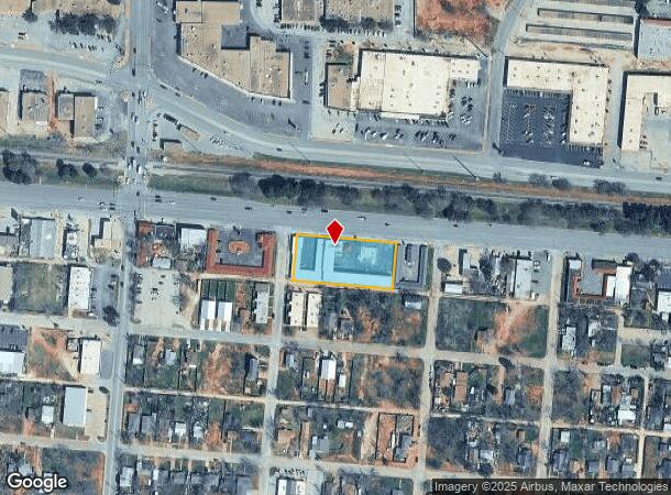  3153 S 1St St, Abilene, TX Parcel Map