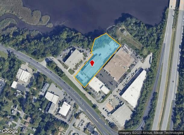  124 Langley Rd N, Glen Burnie, MD Parcel Map
