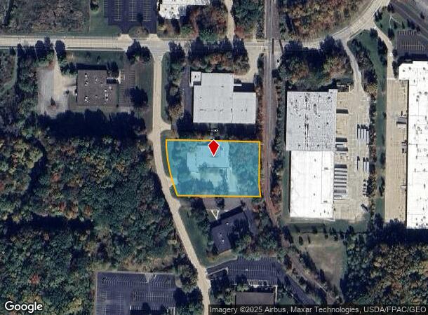 6615 Parkland Blvd, Solon, OH Parcel Map