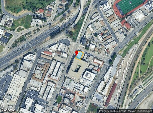  990 N Hill St, Los Angeles, CA Parcel Map