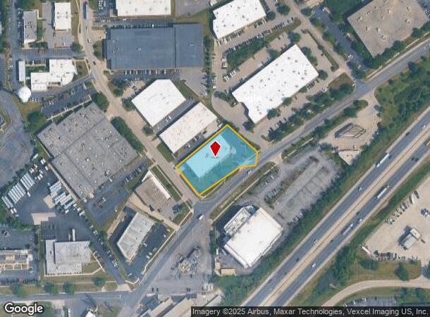  640 Joliet Rd, Willowbrook, IL Parcel Map