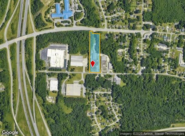  1218 Hickory Chapel Rd, High Point, NC Parcel Map