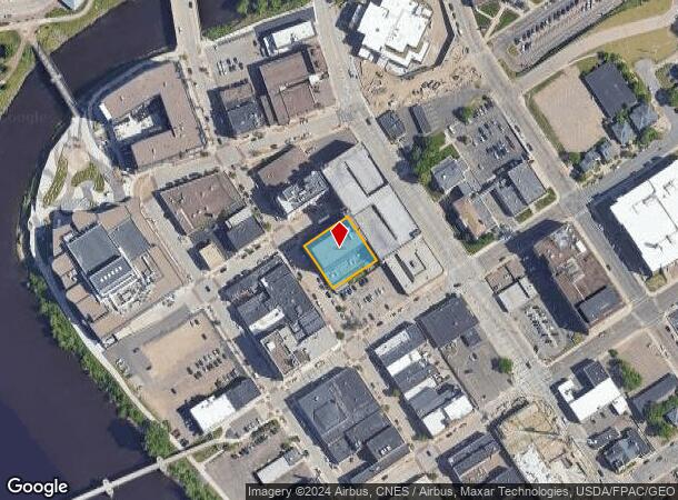  205 S Barstow St, Eau Claire, WI Parcel Map