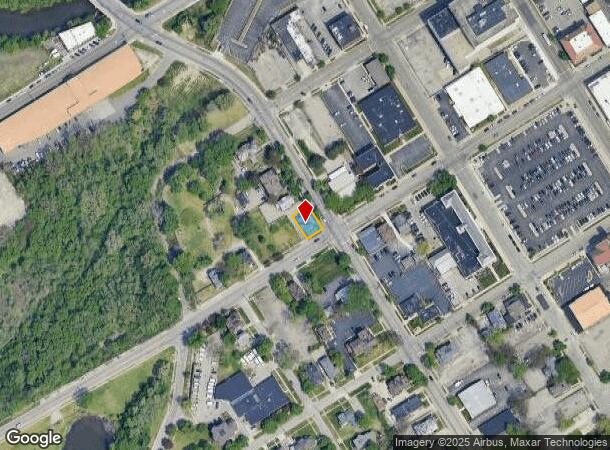 402 W 2Nd St, Flint, MI Parcel Map