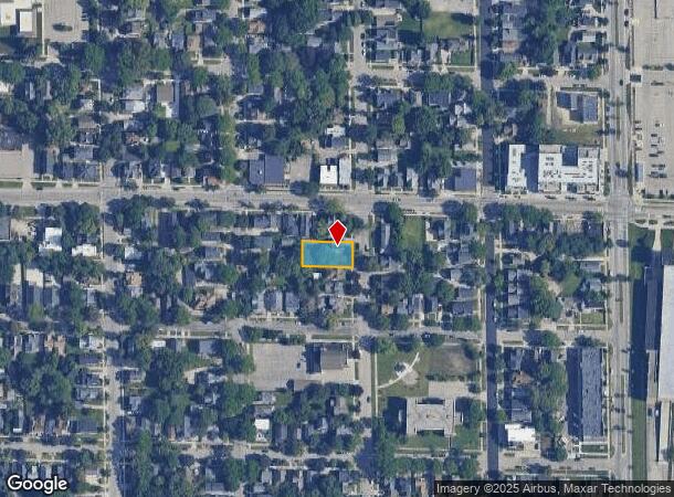  117 Gold Ave Nw, Grand Rapids, MI Parcel Map