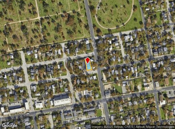  1408 E 13Th St, Austin, TX Parcel Map