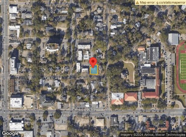  418 E Virginia St, Tallahassee, FL Parcel Map