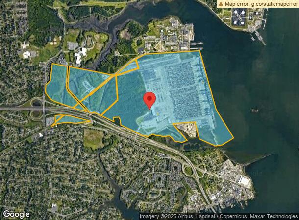  1000 Apm Terminals Blvd, Portsmouth, VA Parcel Map