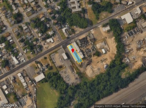 3523 W 9Th St, Marcus Hook, PA Parcel Map